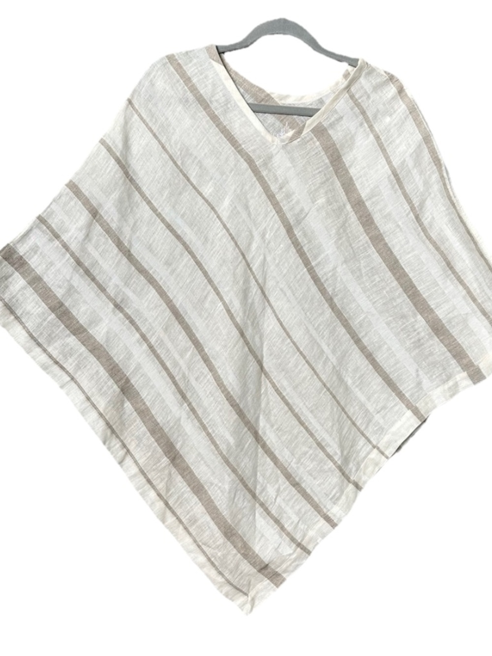 Crown Linen Designs Women's
One Size 100% Linen Top Lagenlook Tunic Pancho